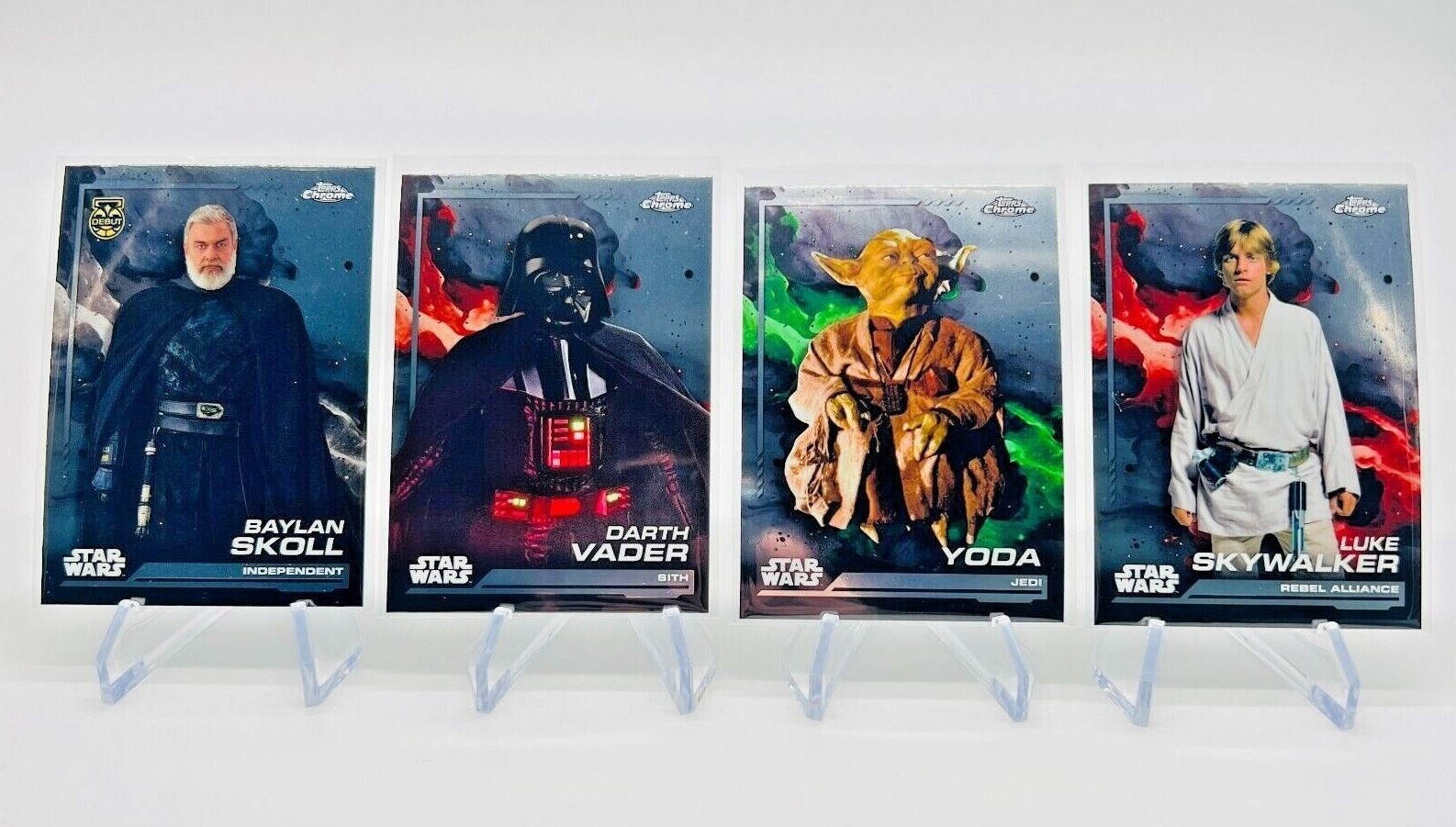 2024 Topps Chrome Star Wars Base & Inserts – PICK A CARD – Complete Your Set! ⭐️