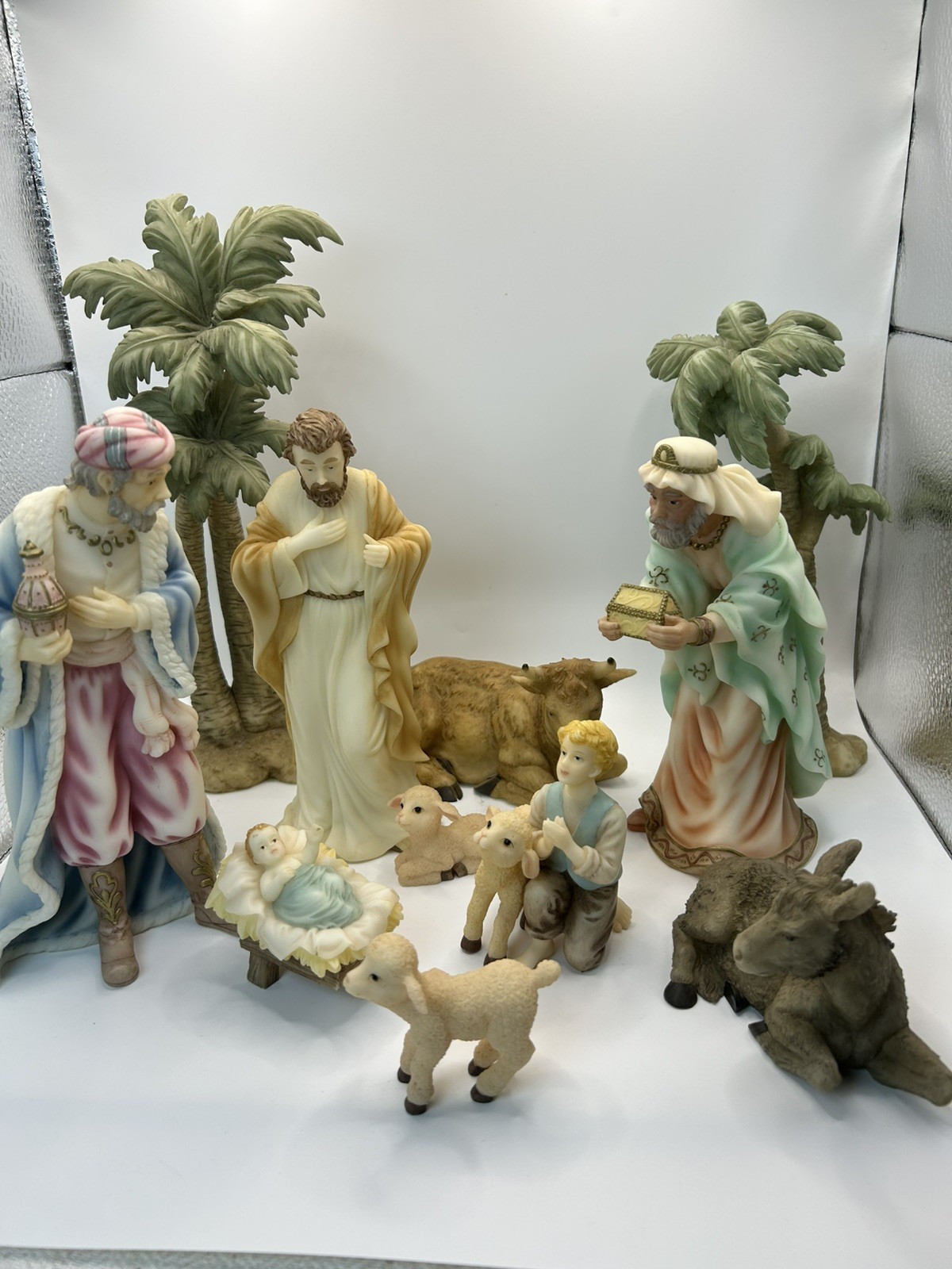Christmas Nativity Roman Seraphim Classics Heaven On Earth 12 Piece