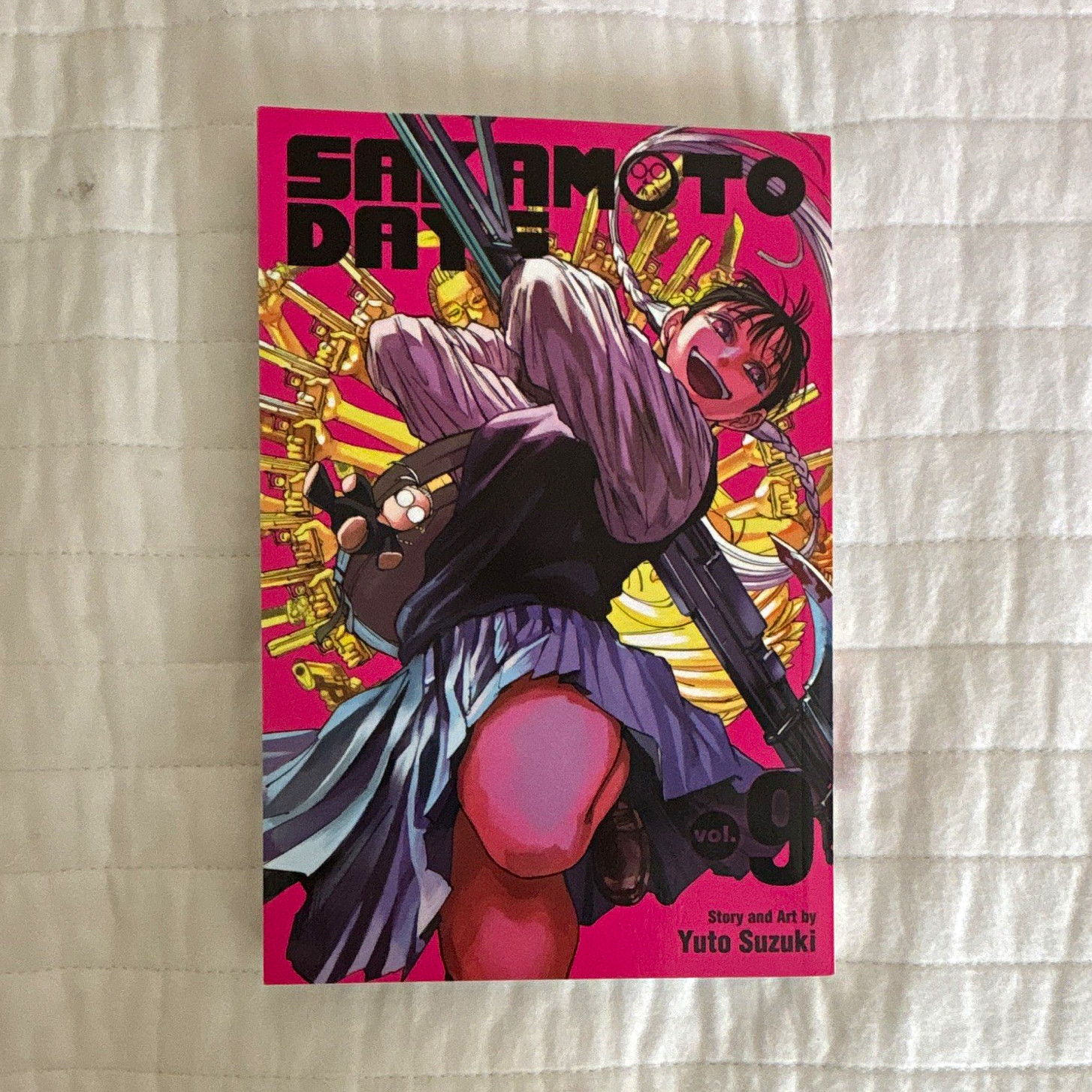 Sakamoto Days Vol 9 English Trade Paperback Manga Partial Color VIZ Media