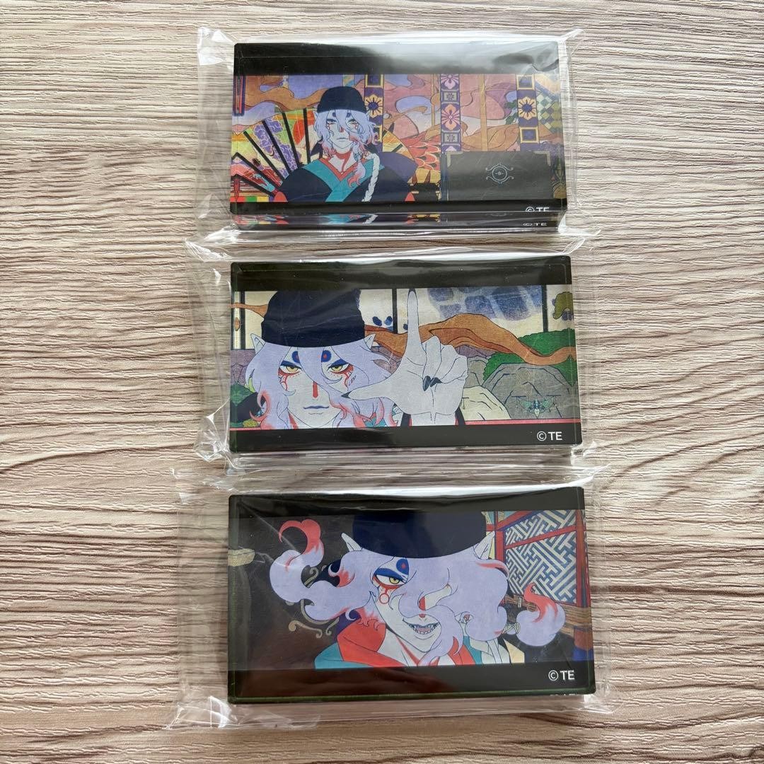 Mononoke the Movie Medicine Seller Acrylic Block Set Of 3 Japan Authentic