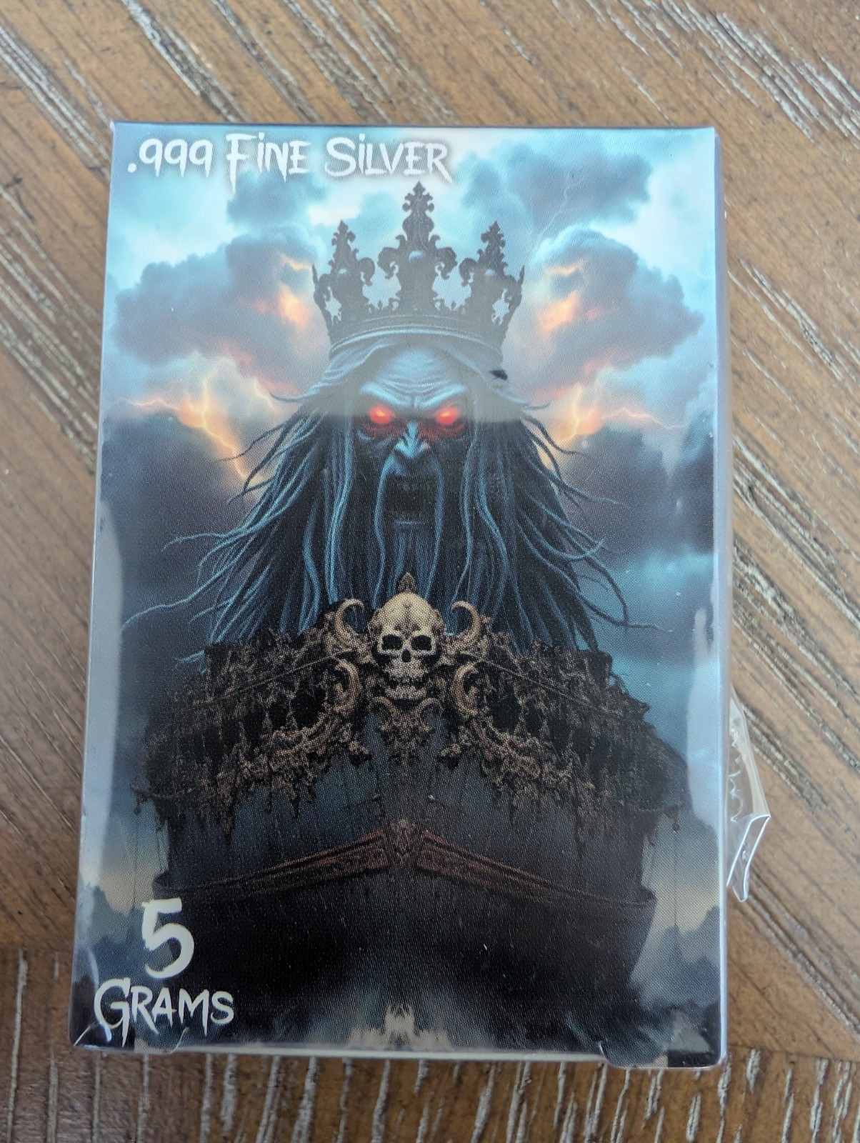 PAN SILVER Ghost Pirate Ship 5g .999 Fine Silver Bar Sealed