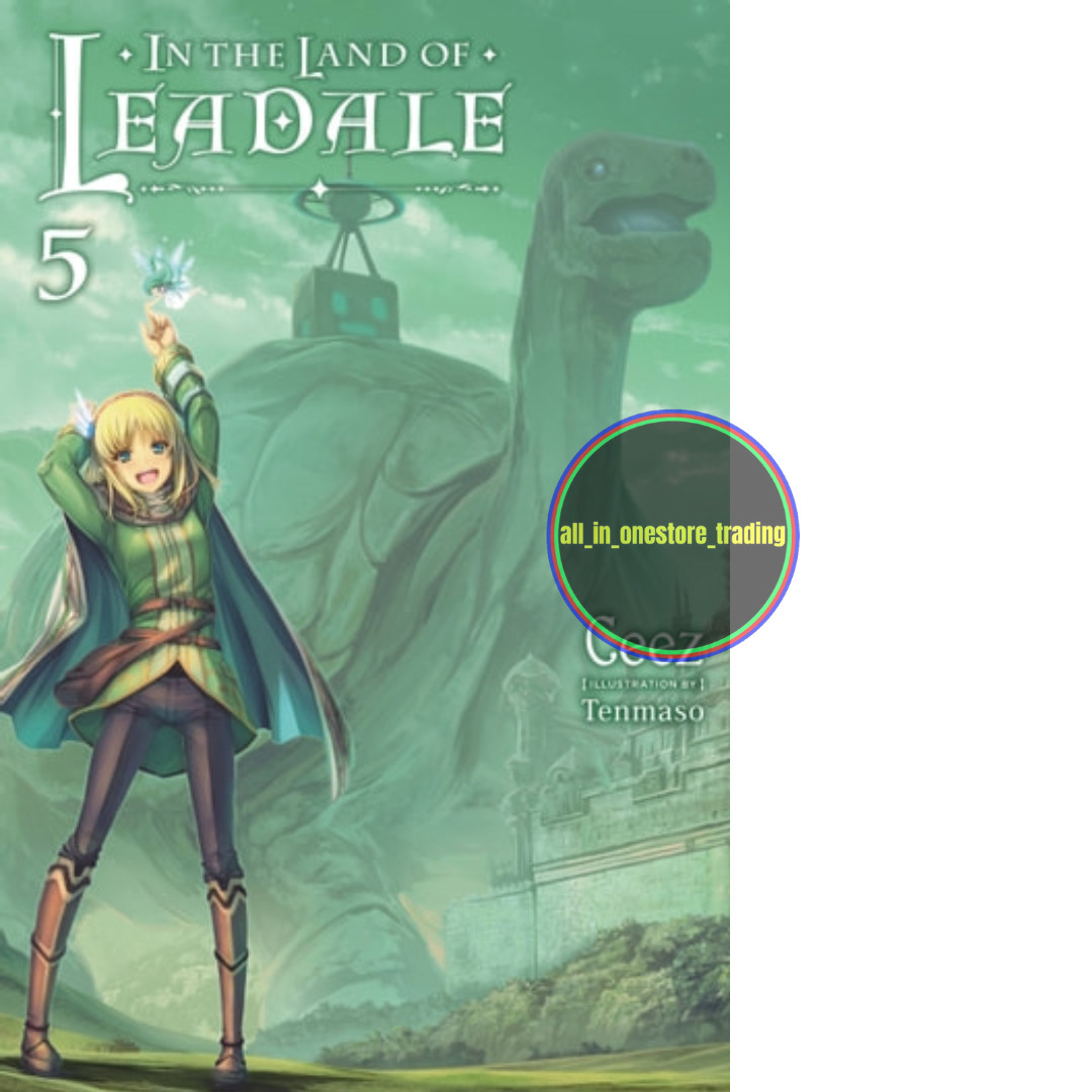Land Leadale Light Novel Softpaper by Ceez Loose Set Volume 1-8 English Version