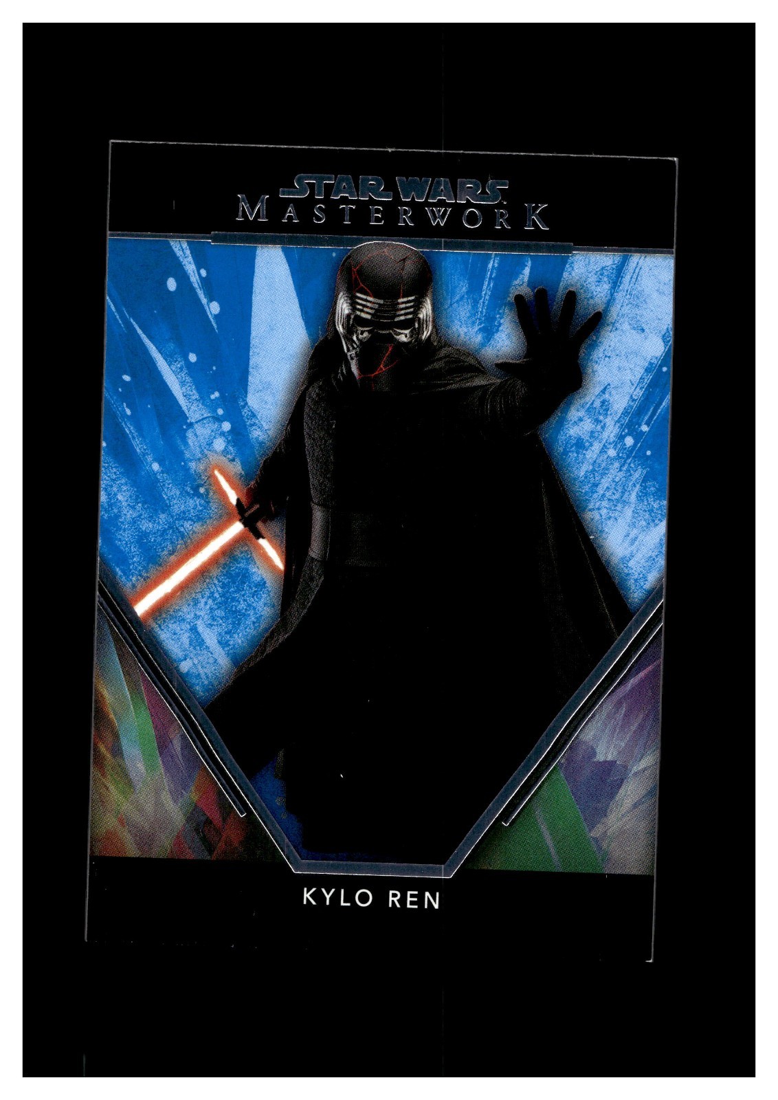 2024 Topps Star Wars Masterwork Blue #30 Kylo Ren – Adam Driver