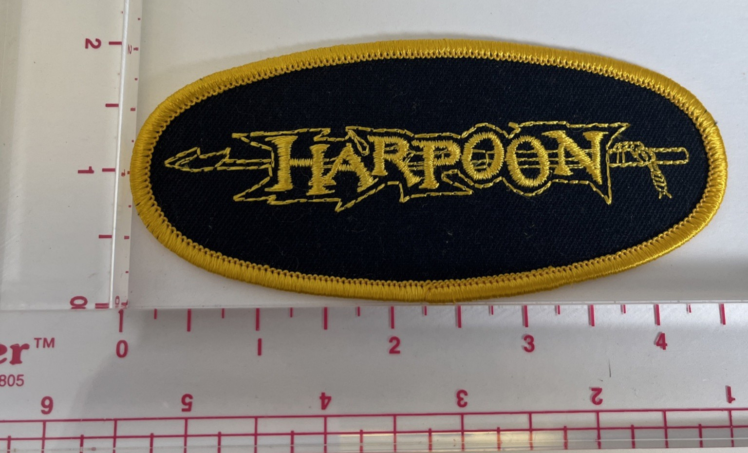 US Navy Encapsulated Harpoon Certification Training Vehicle Patches Patch Unused