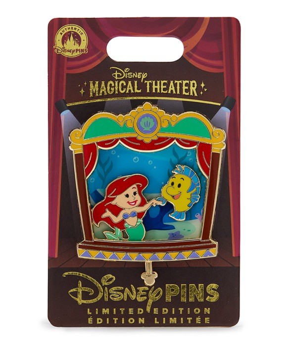 Disney Magical Theater Limited Edition Pin – The Little Mermaid Ariel & Flounder