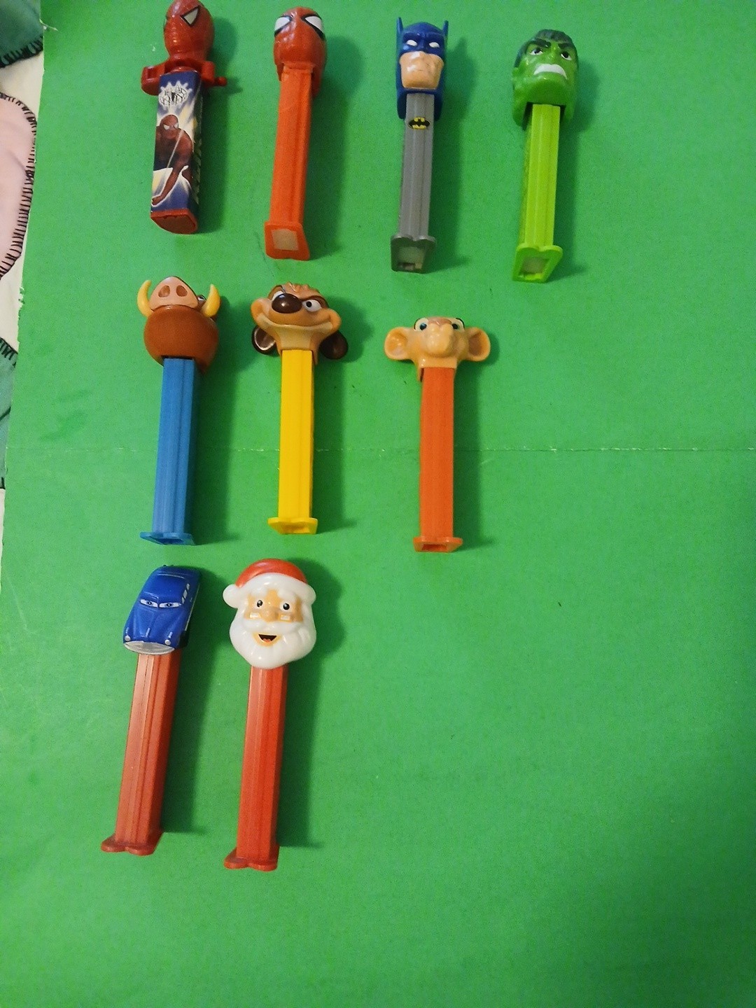 Pez Disney Marvel Universe And Misc Candy Dispensers Pack of 9