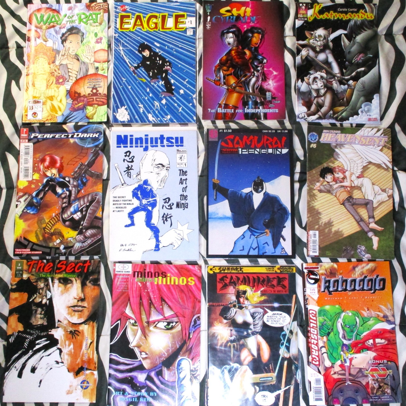 Random Manga Lot of 13 Japanese Comics – See Pics For Titles