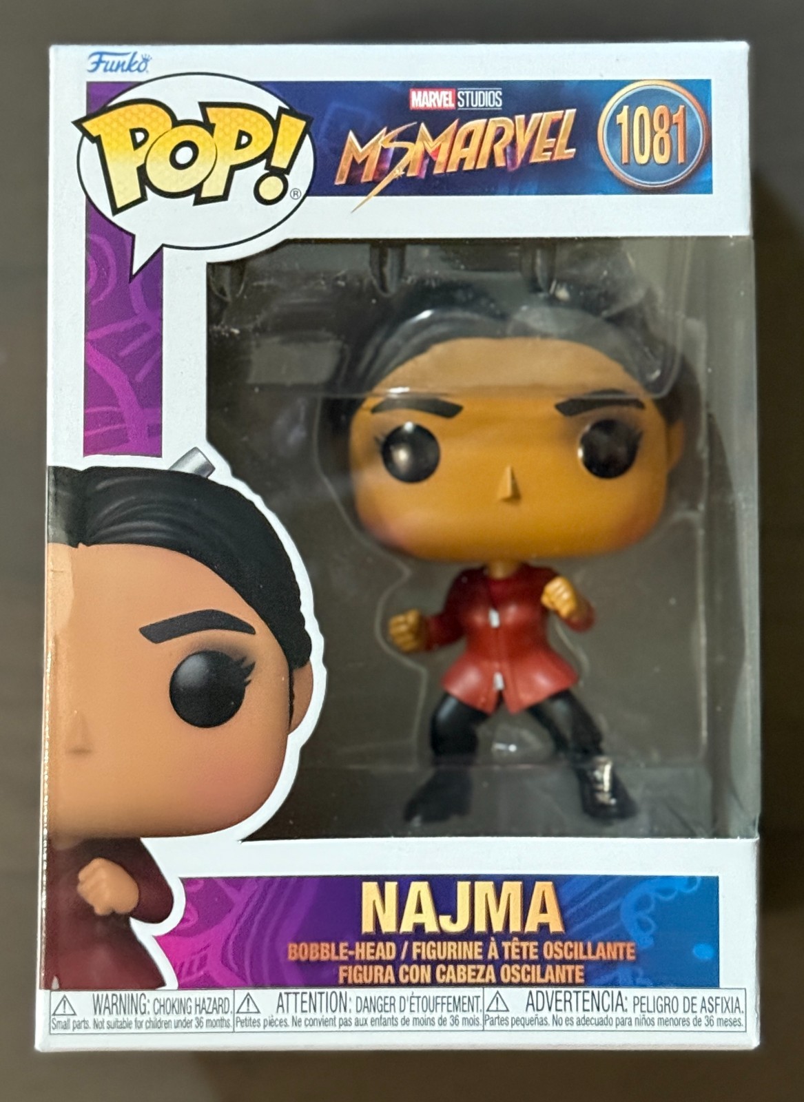 Funko Pop! Marvel Ms. Marvel Najma #1081