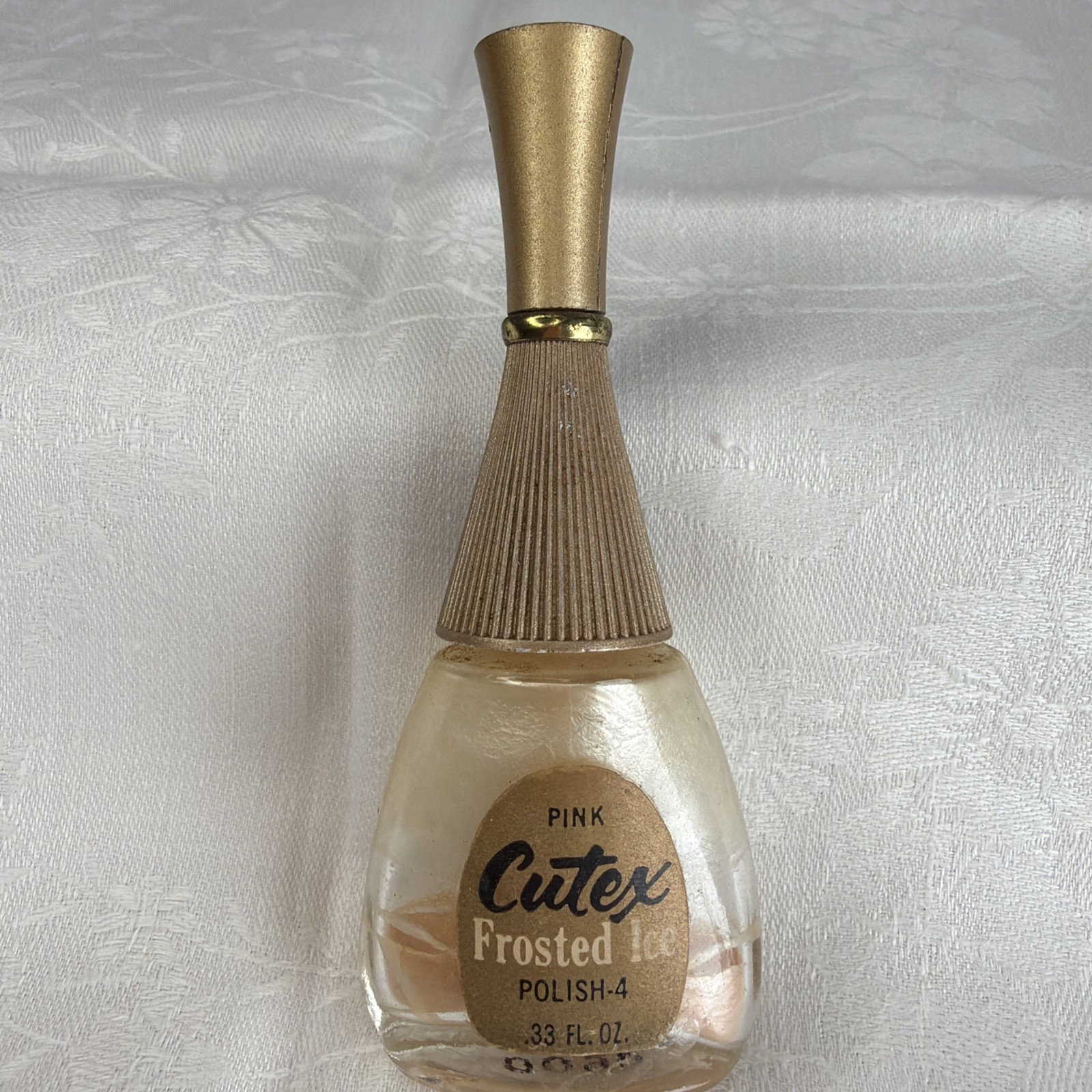 Vintage 1950-60s Pink Cutex FROSTED ICE Color Nail Polish .49 Cents – Dried Out