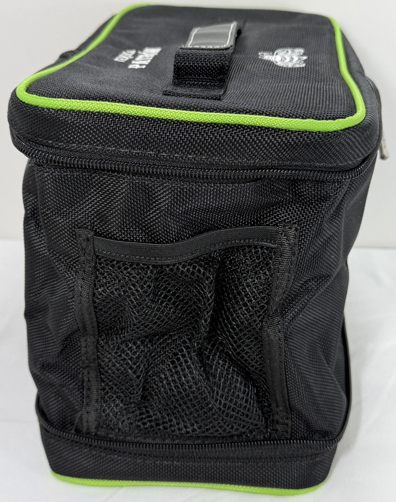 Patron Tequila Insulated Cooler Bag Lunch Tote Black Green Bee Promo NEW