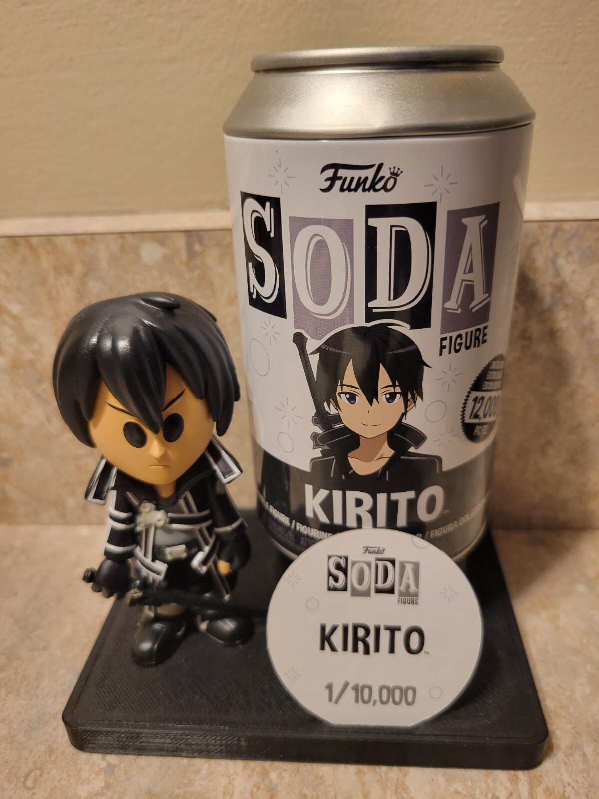 Kirito – Sword Art Online – 1 of 10,000 Common Funko Soda Figure
