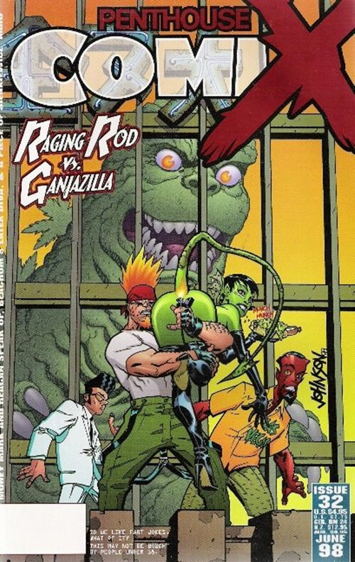 Penthouse Comix #32 – 9.6 Near Mint + Penthouse 1998