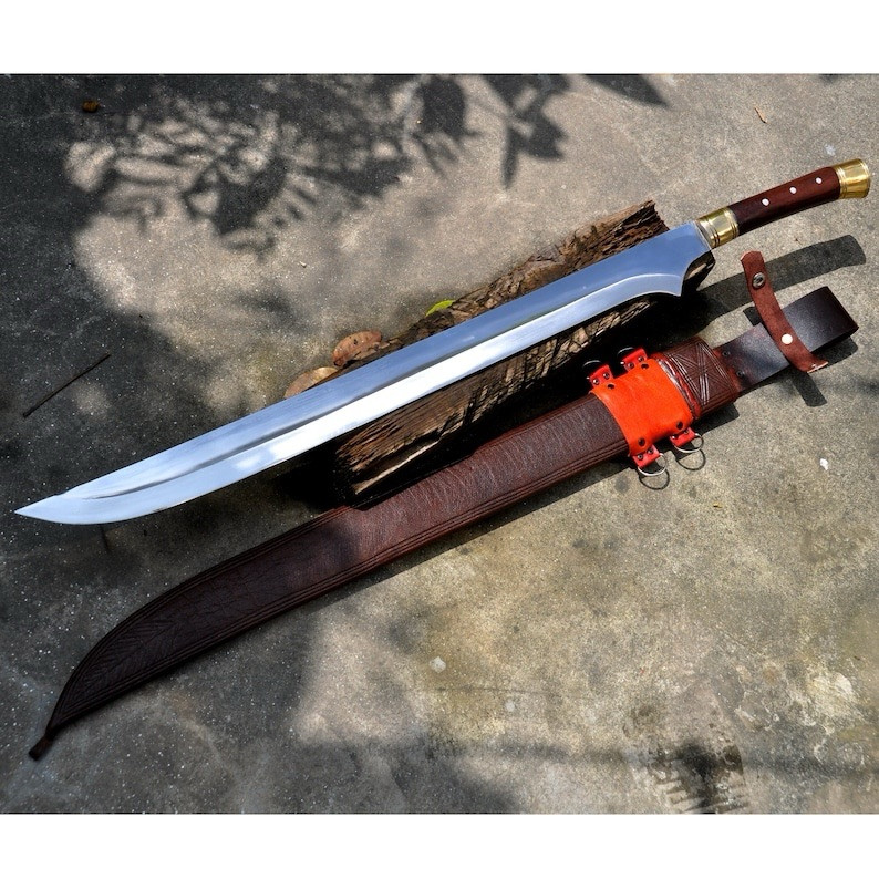 Custom Handmade Carbon Steel Blade Scimitar sword-Hand forged Historical sword
