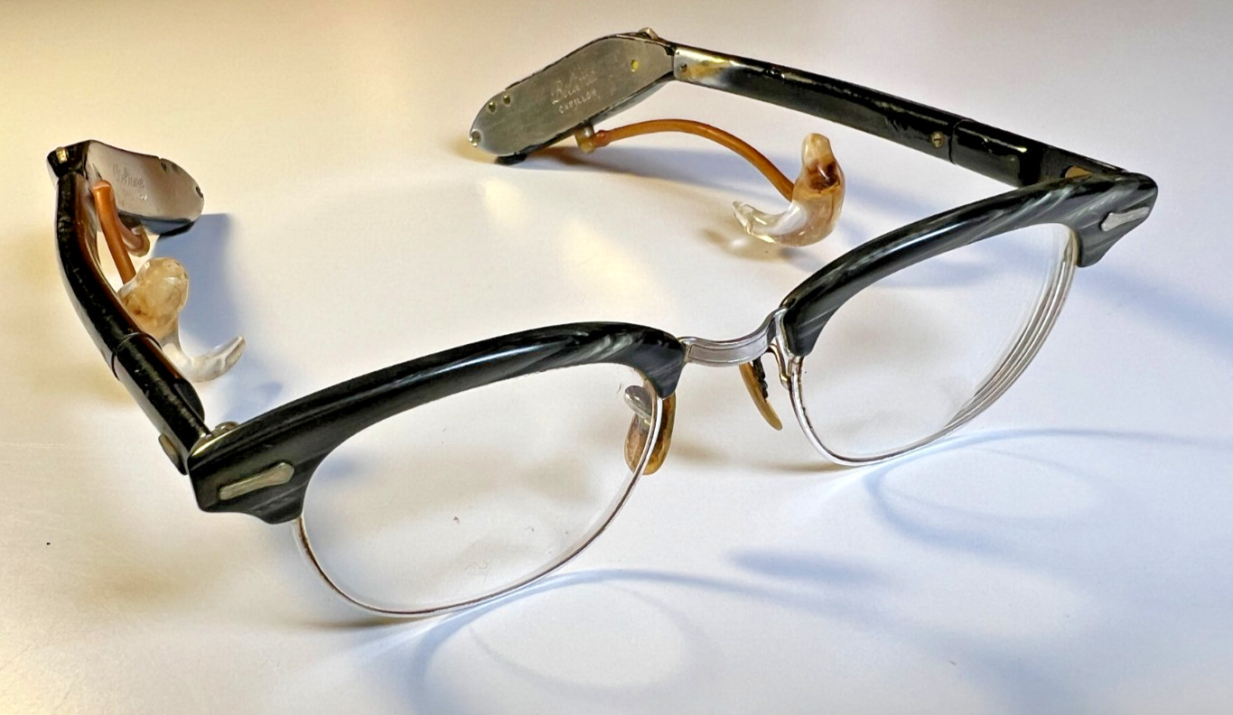 Vintage Beltone Carillon Hearing Aid Eyeglasses Medical Optical Untested c1960