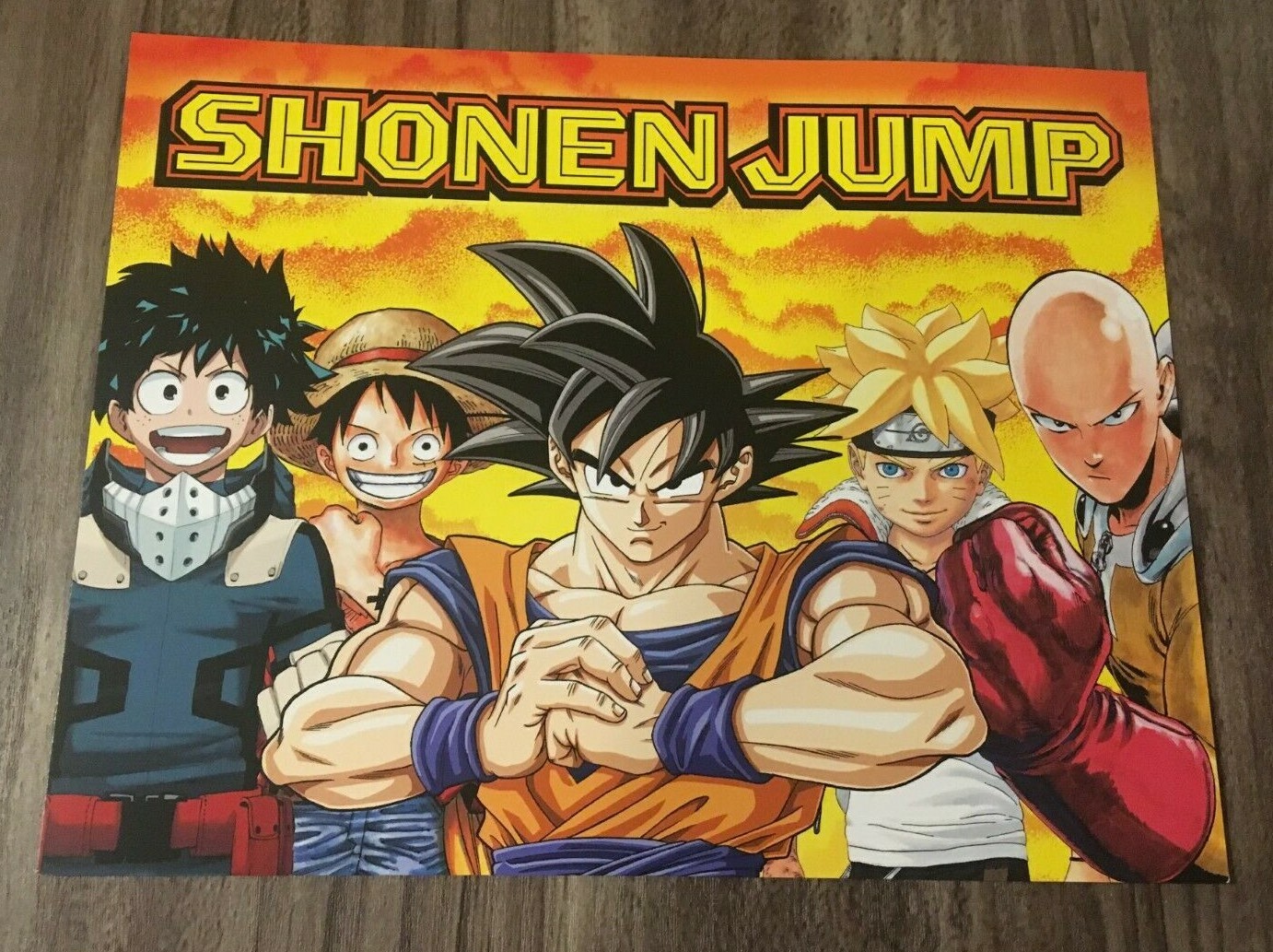 SHONEN JUMP 2019 NYCC Comic Con EXCLUSIVE PROMO POSTER PRINT Anime Goku