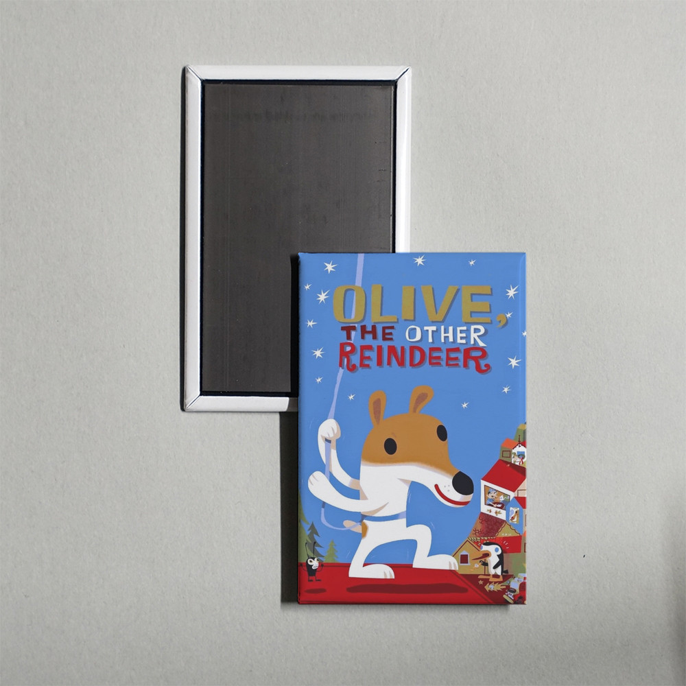 Olive, The Other Reindeer Mini Movie Poster Fridge Locker Magnet