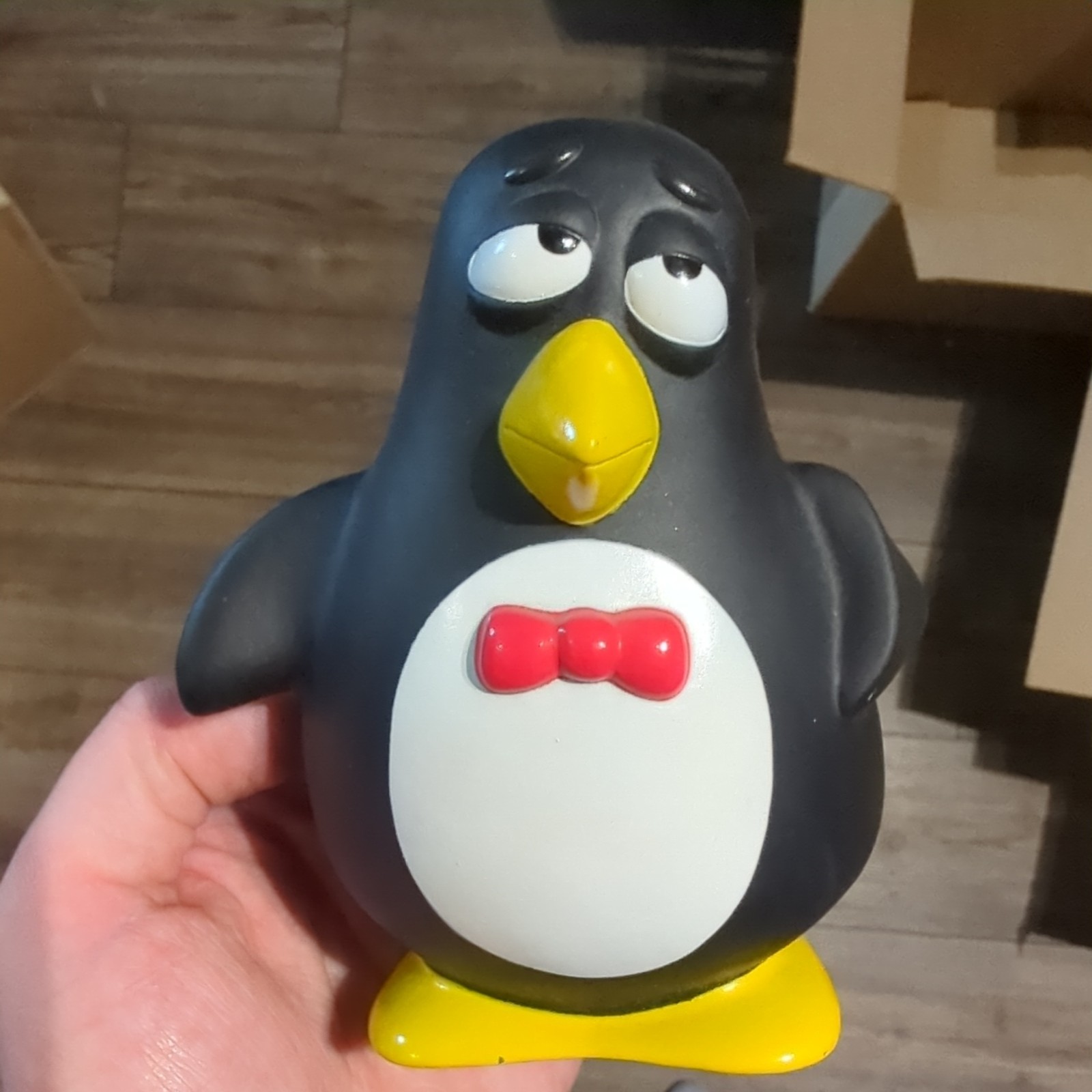 Disney Toy Story Wheezy 4.7” Soft Vinyl Squeeze Doll Penguin PPW Rare