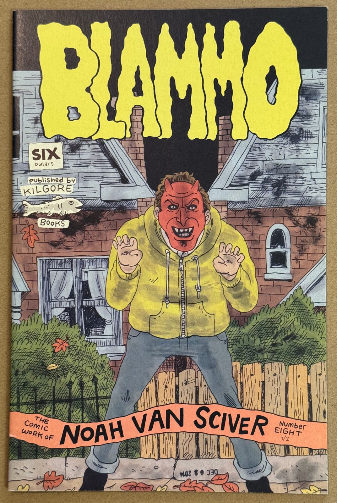 NOAH VAN SCIVER Blammo 6 7 8 8½ 9 2011-2016 Indie Small Press Comix NM 1st print