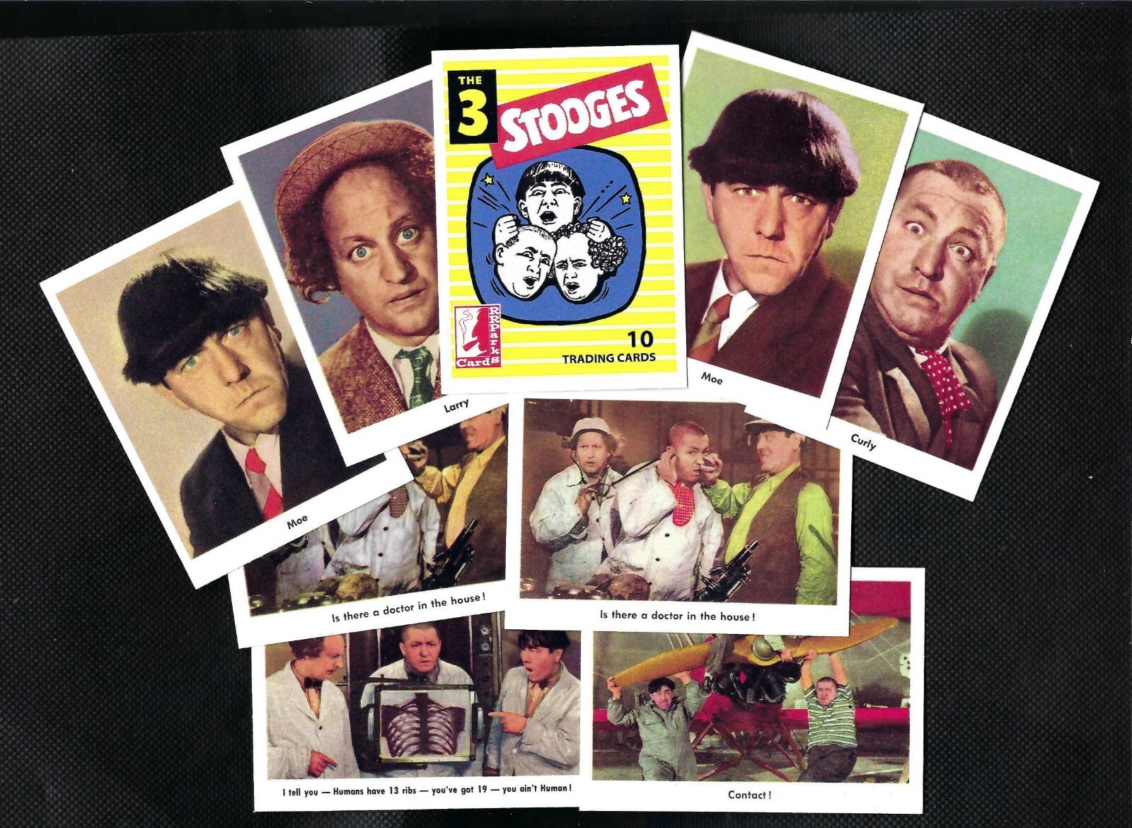 THREE STOOGES 1959 FLEER REISSUE CARD PACK 2016 SEALED RANDOM COLOR VARIANTS