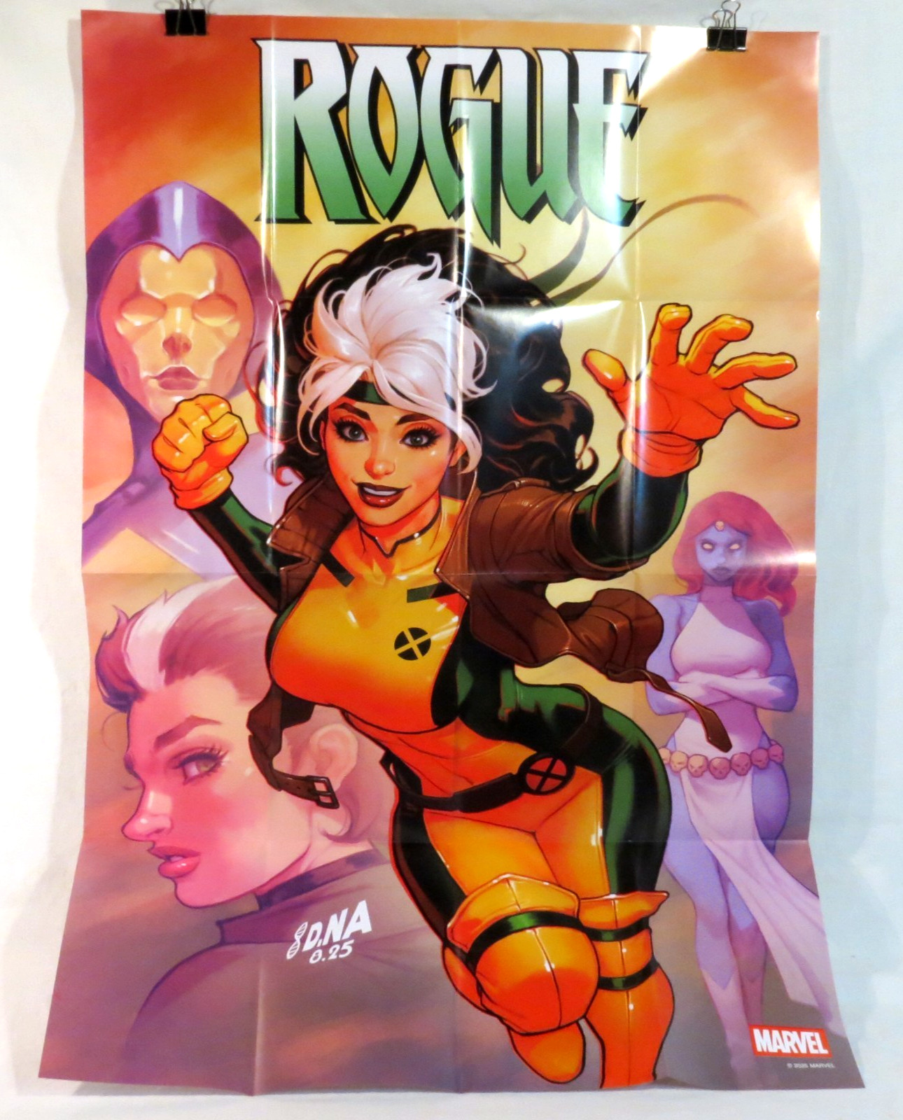 ROGUE Vol. 4 #1 2026 Promo Poster 24″ x 36″ Folded Unused David Nakayama