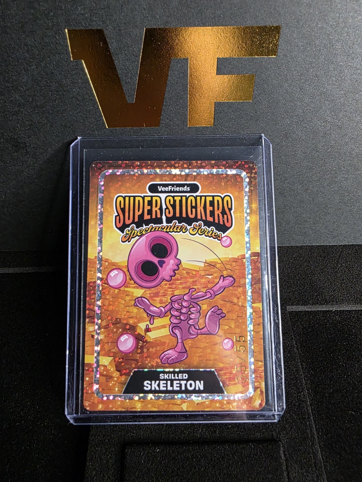 Skilled Skeleton VeeFriends Super Stickers Spectacular Series Bubblegum 35/55