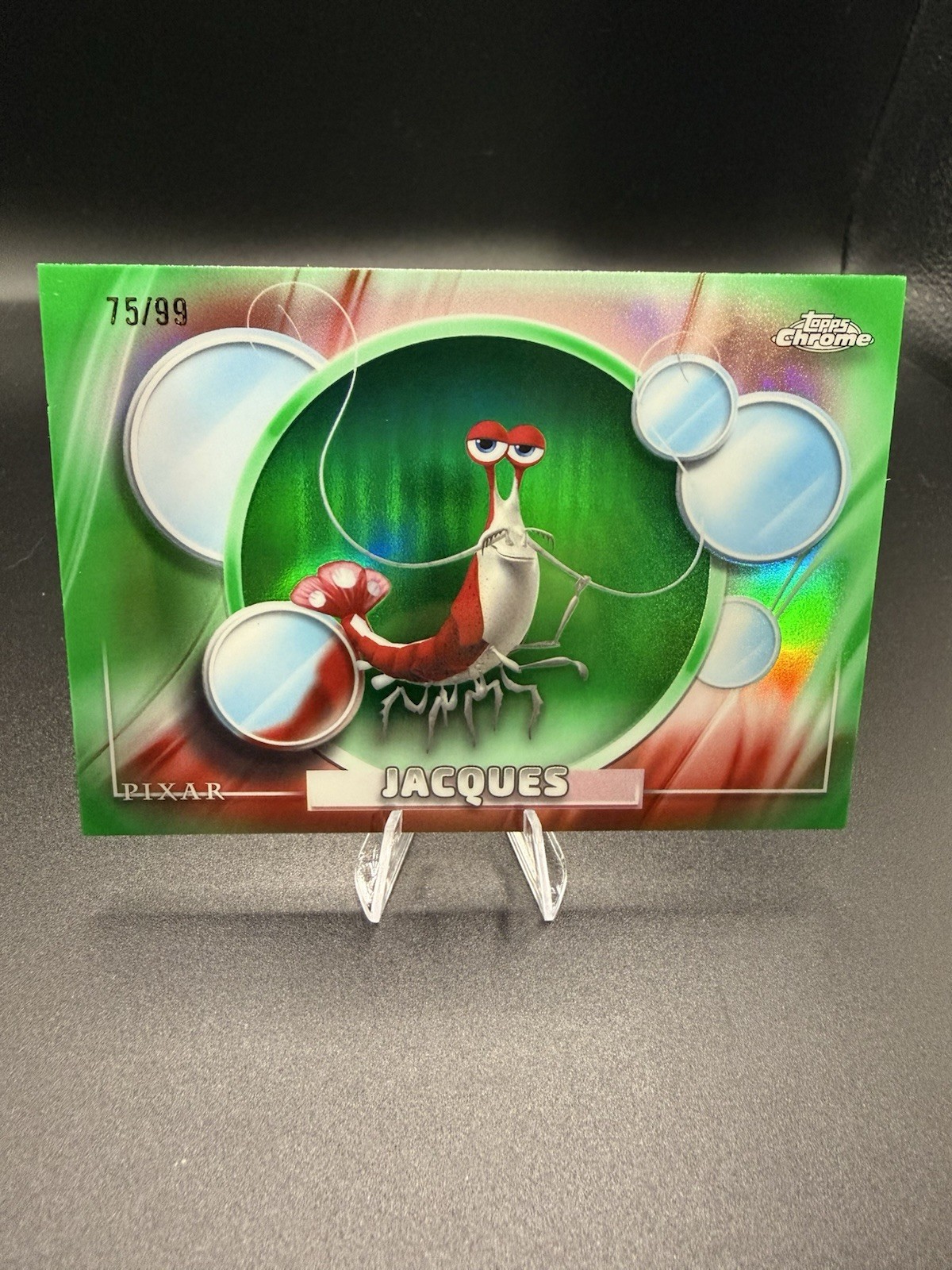 2026 Topps Chrome Disney/Pixar Finding Nemo Jacques #94 Serial Numbered /99