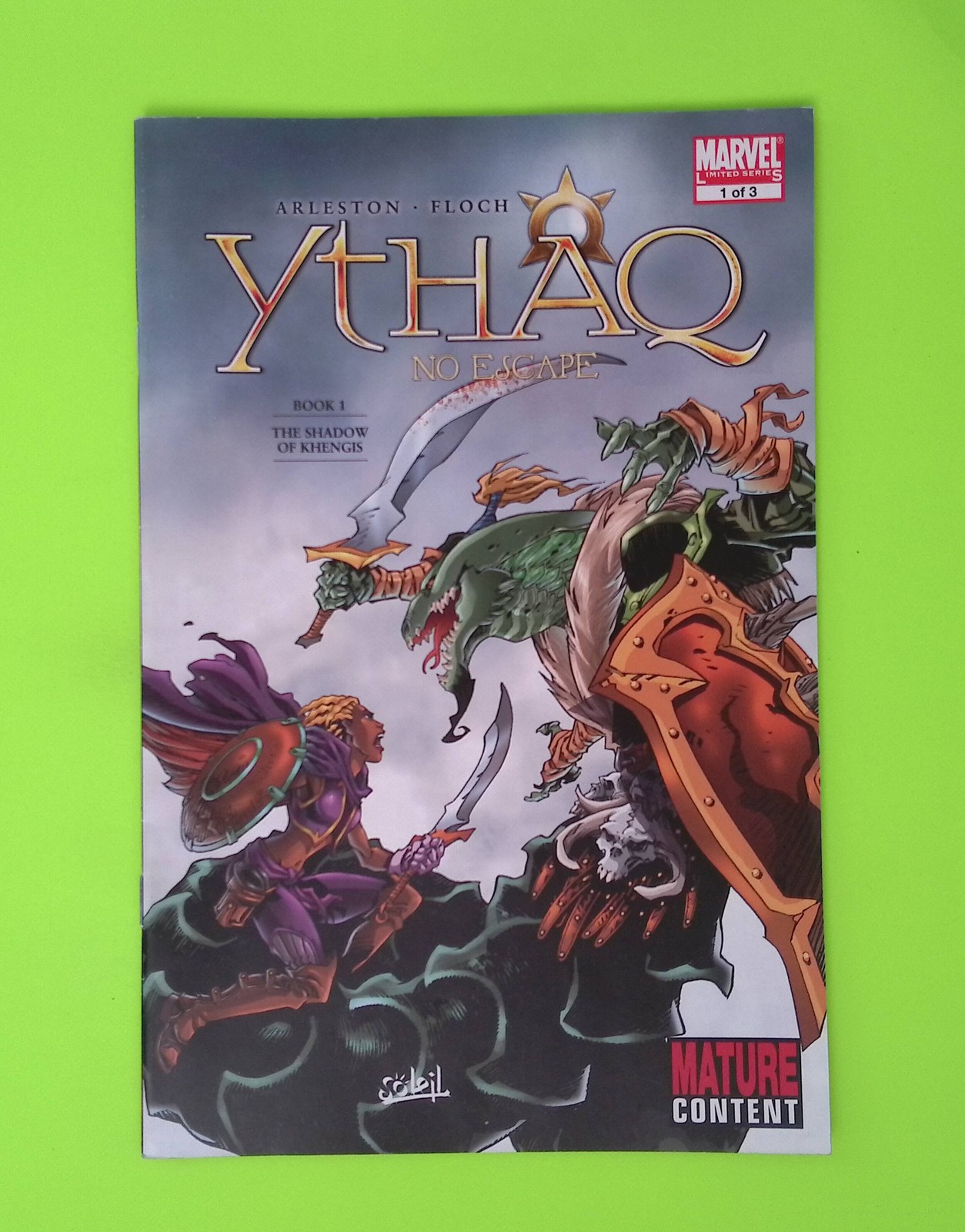 Ythaq No Escape #1 2009 Soleil 8.0 Comic Book X121-113