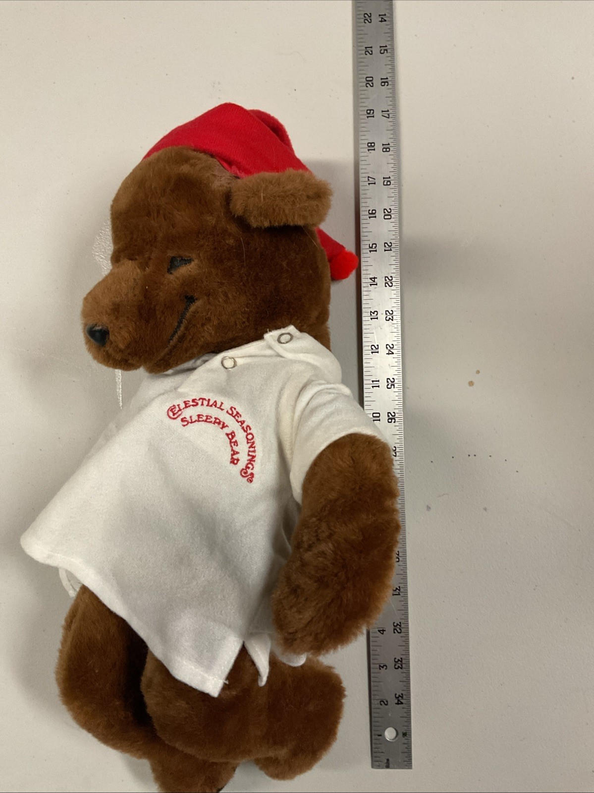 Lot Of 3 Plush Stuffed Sleepytime Celestial Seasonings Sleepy Bear
