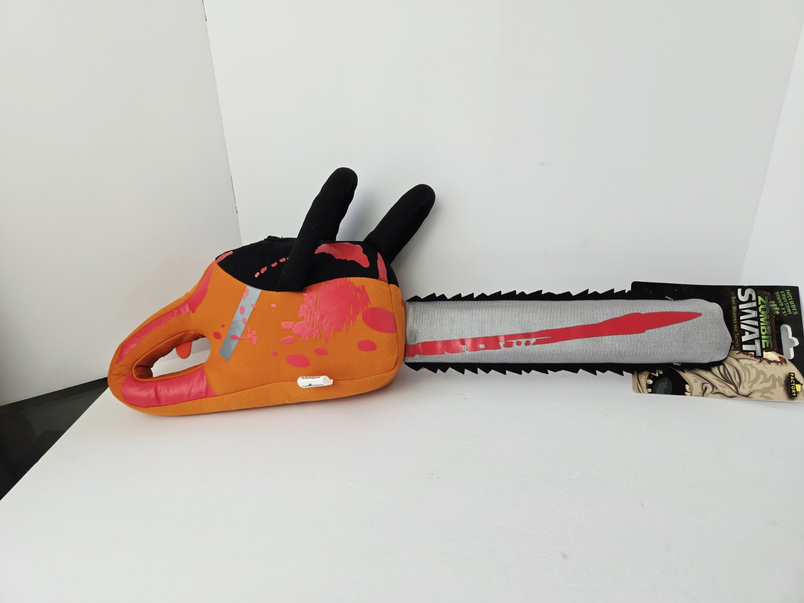 Factory Entertainment Halloween Zombie Swat soft plush chainsaw horror NEW sound