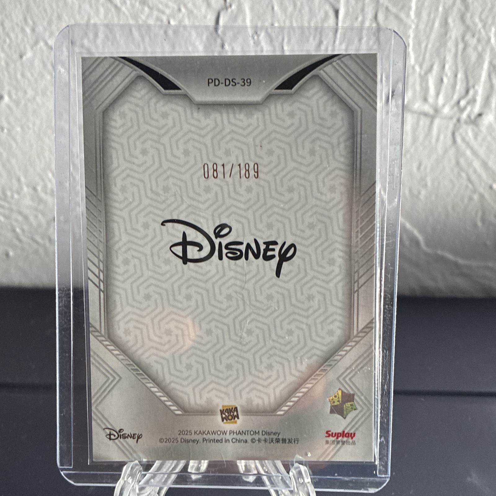 2025 KAKAWOW PHANTOM Disney Stitch Sticker PD-DS-39 #081/189