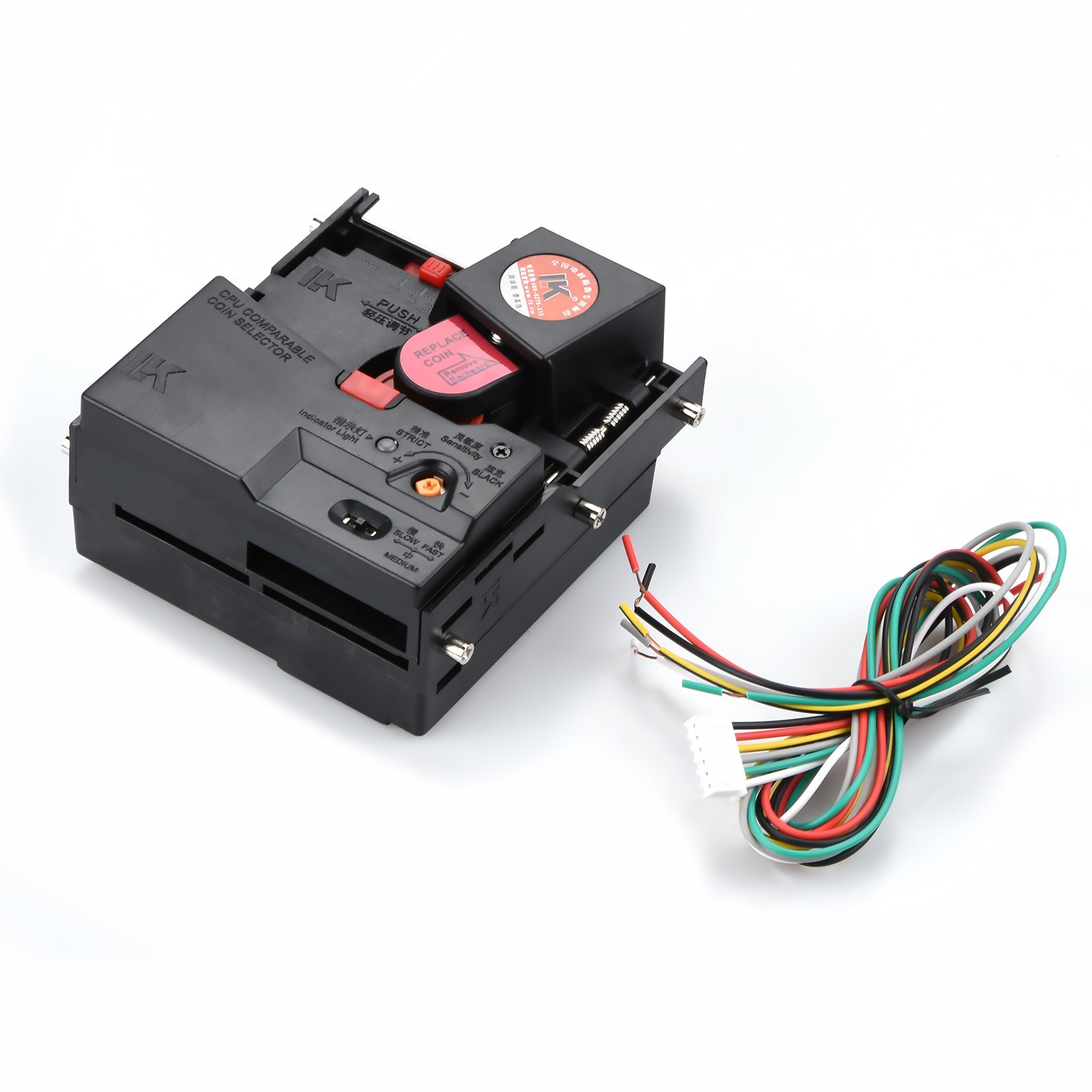 LK-800A+ Coin Operator CPU Selector Arcade Token Acceptor For Mechanism Machine