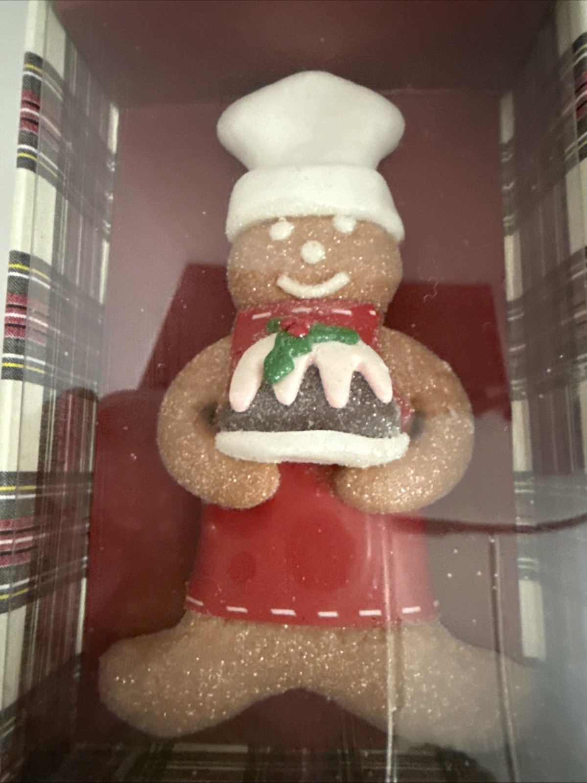 WILLIAM SONOMA Gingerbread Man Chef Christmas ORNAMENT New In Box 2009