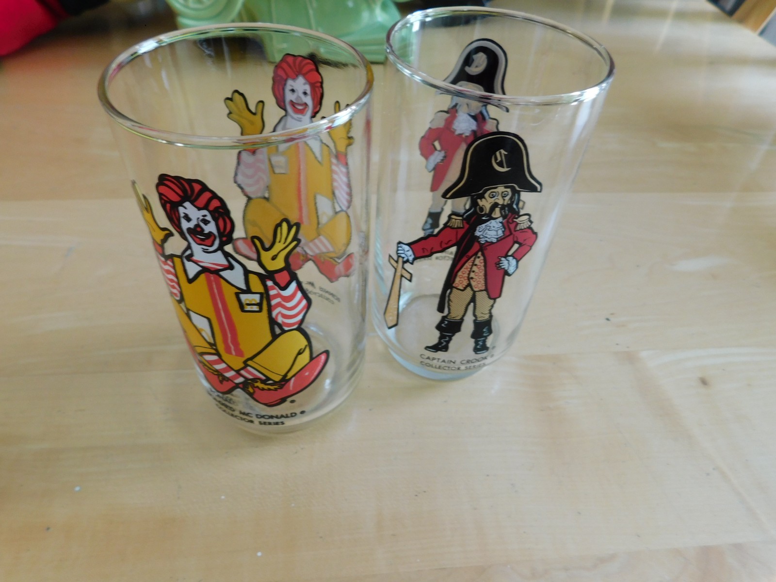 1970’s McDonalds Collectors Series Lot of 2 – Captain Crook & Ronald McDonald