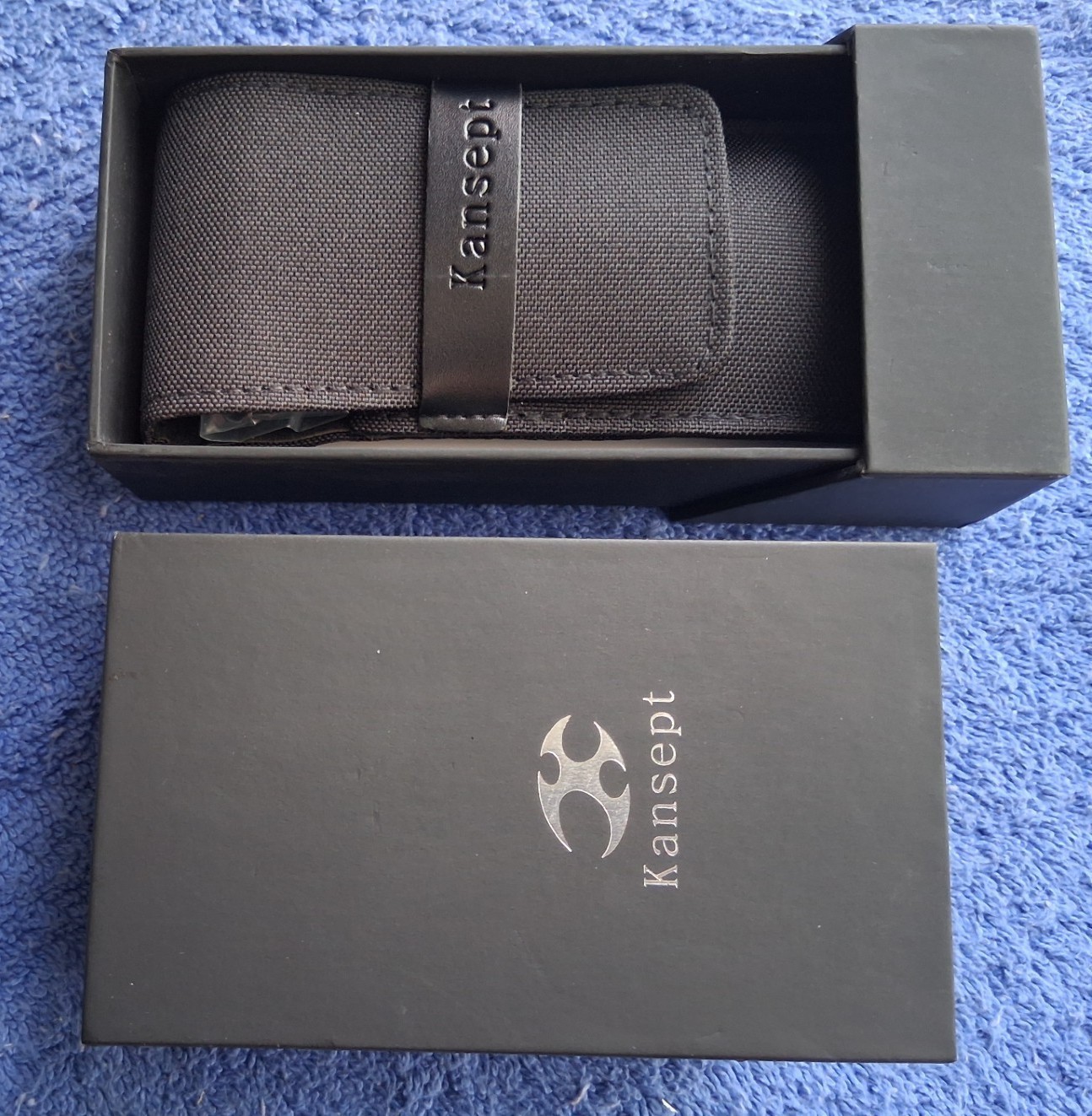 Kansept Knife -Warrior -Carbon Fiber and Titanium -Excellent condition.