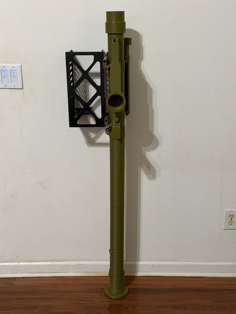 Custom 3d Printed FIM-92 Stinger Missile Replica 1:1 Scale Made in USA Mancave