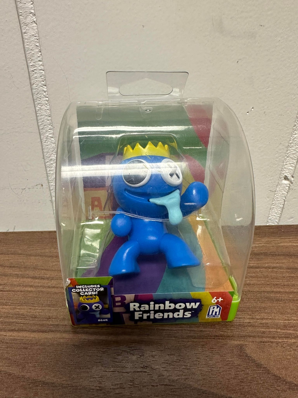 Official Rainbow Friends Blue Mini Figure Roblox With Card Brand New