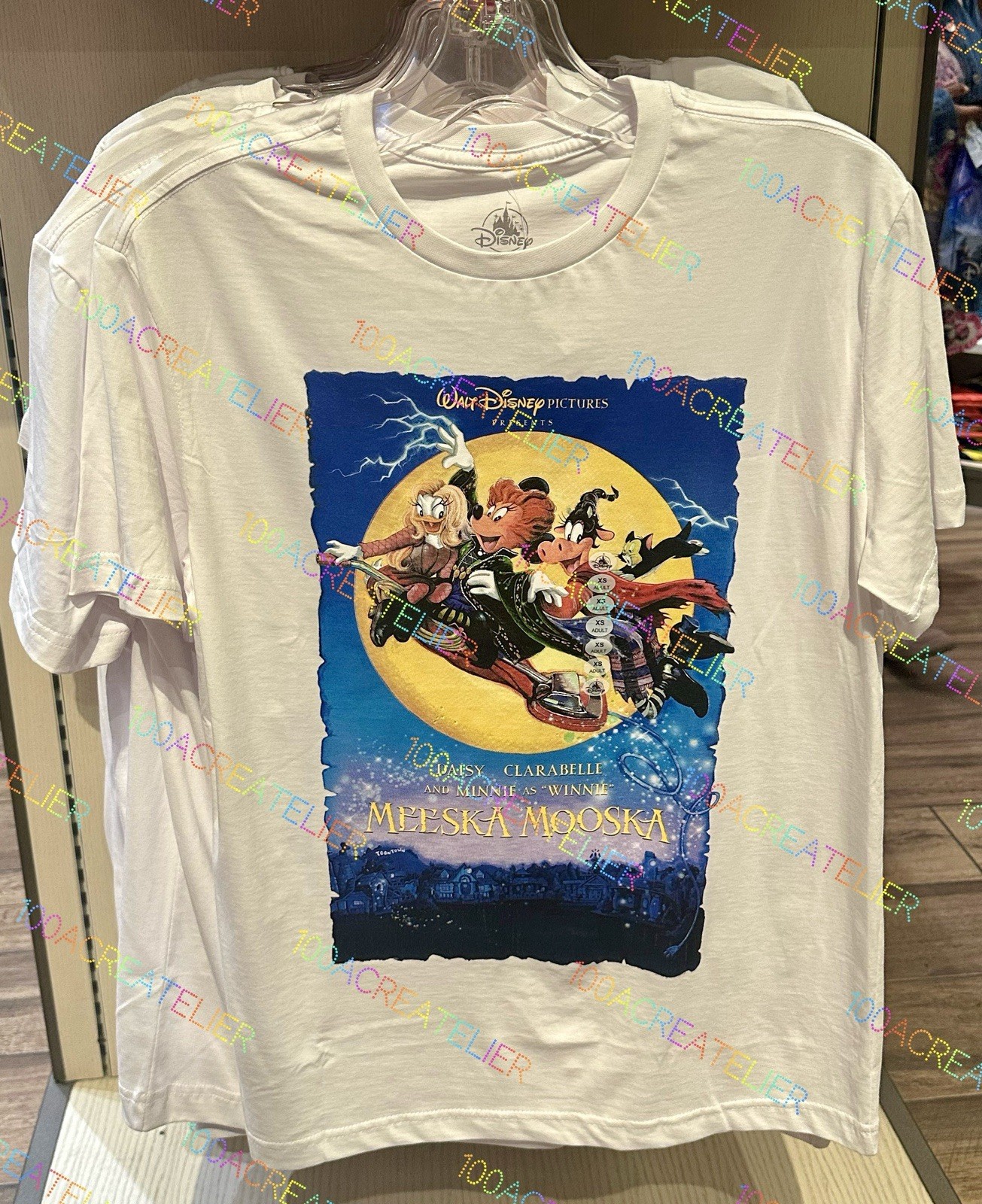 Disney Parks Halloween 2026 Hocus Pocus Minnie Meeska Mooska T-Shirt ALL SIZE