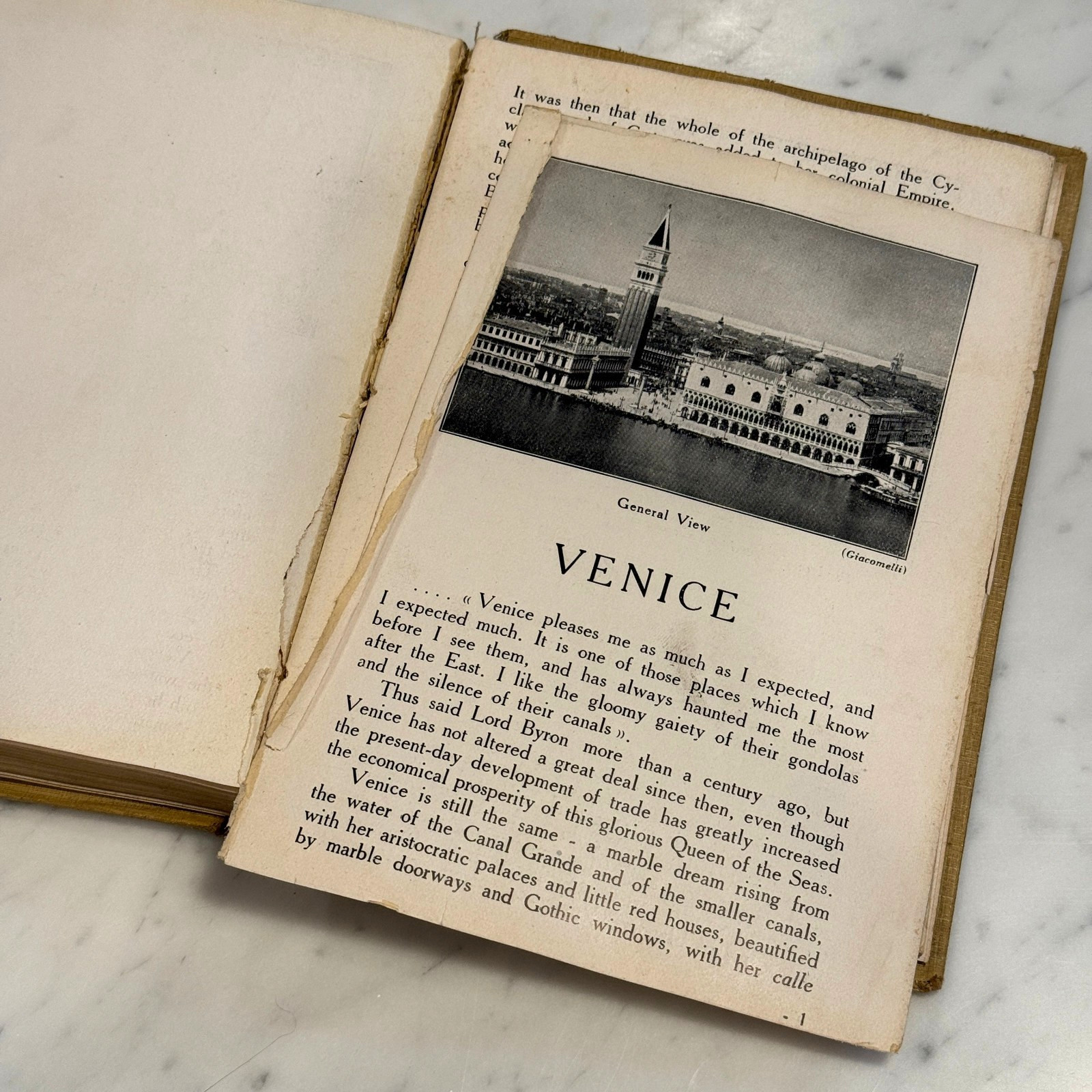 Ten Towns of Italy – 1933 ENIT Travel Book for Chicago Century of Progress Fair