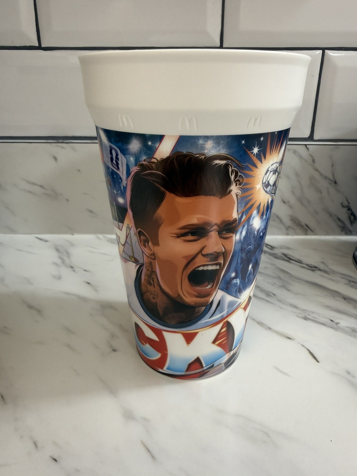NEW Unused McDonald’s FIFA Adult Happy Meal World Cup – David Beckham