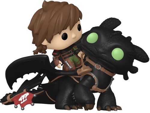 Funko POP! Rides Deluxe: How to Train Your Dragon – Hiccup w/ Toothless [New Toy