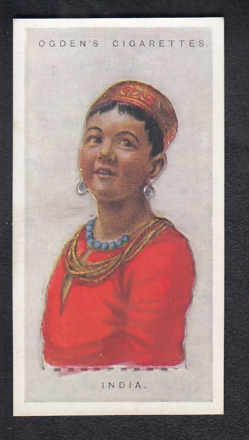 Vintage 1924 Children of Nations Cards INDIA