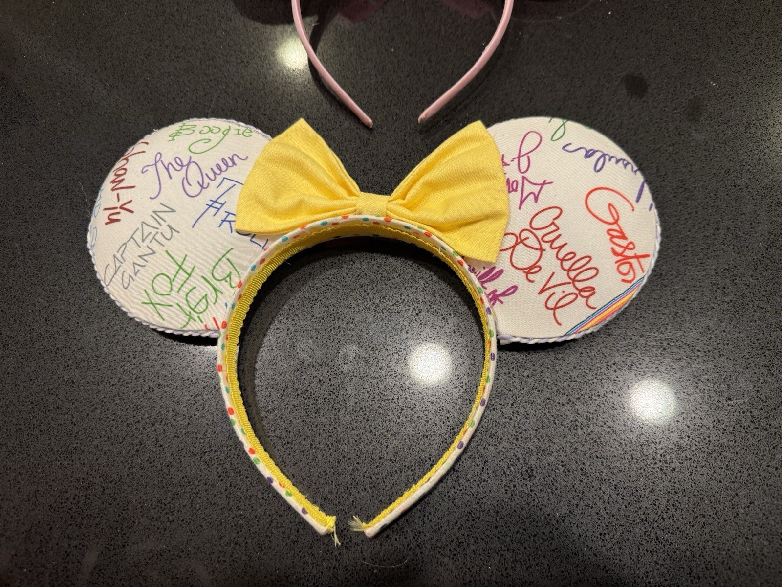 Four Disney Headbands Used Good Condition Mickey Minnie Mouse Bundle