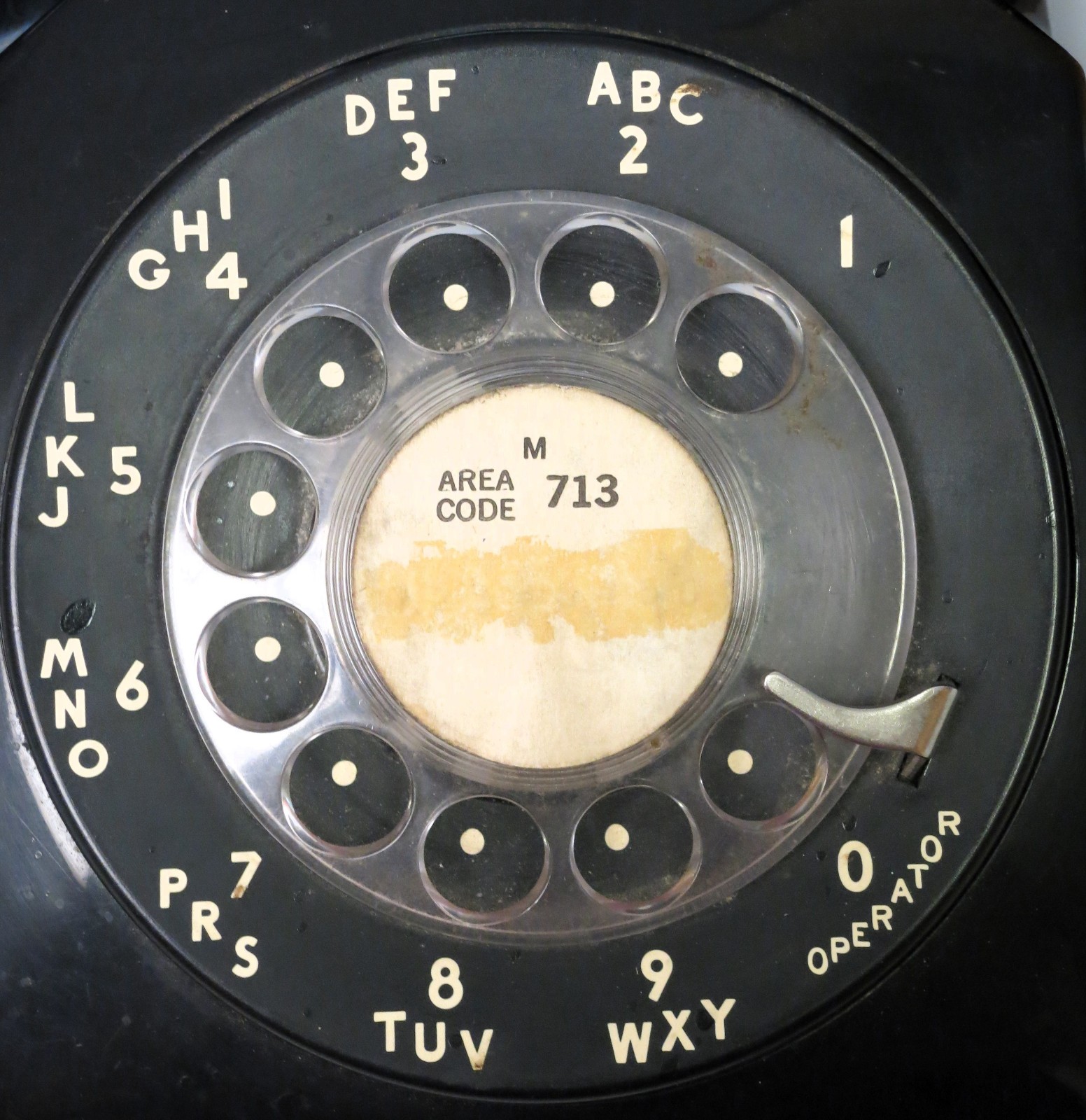 Western Electric Bell System DM500 Rotary Dial Telephone AT&T Volume Handset VTG