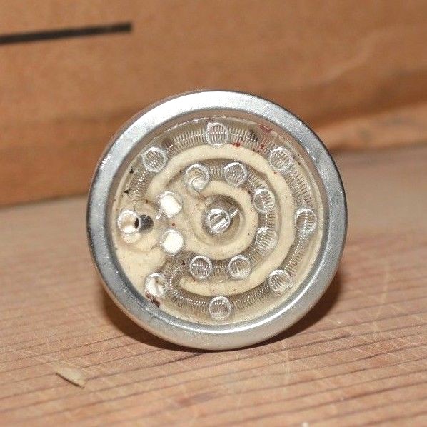 VINTAGE Cigarette LIGHTER Plug SOCKET Screw-In Electric AC Edison 110V NEW 444