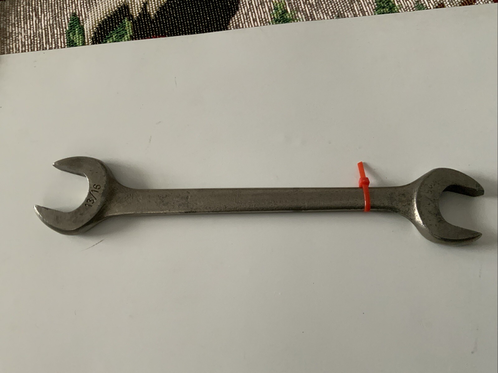 VLCHEK W2526, 25/32in. X 13/16in. Open End Wrench, made in USA RED Tag