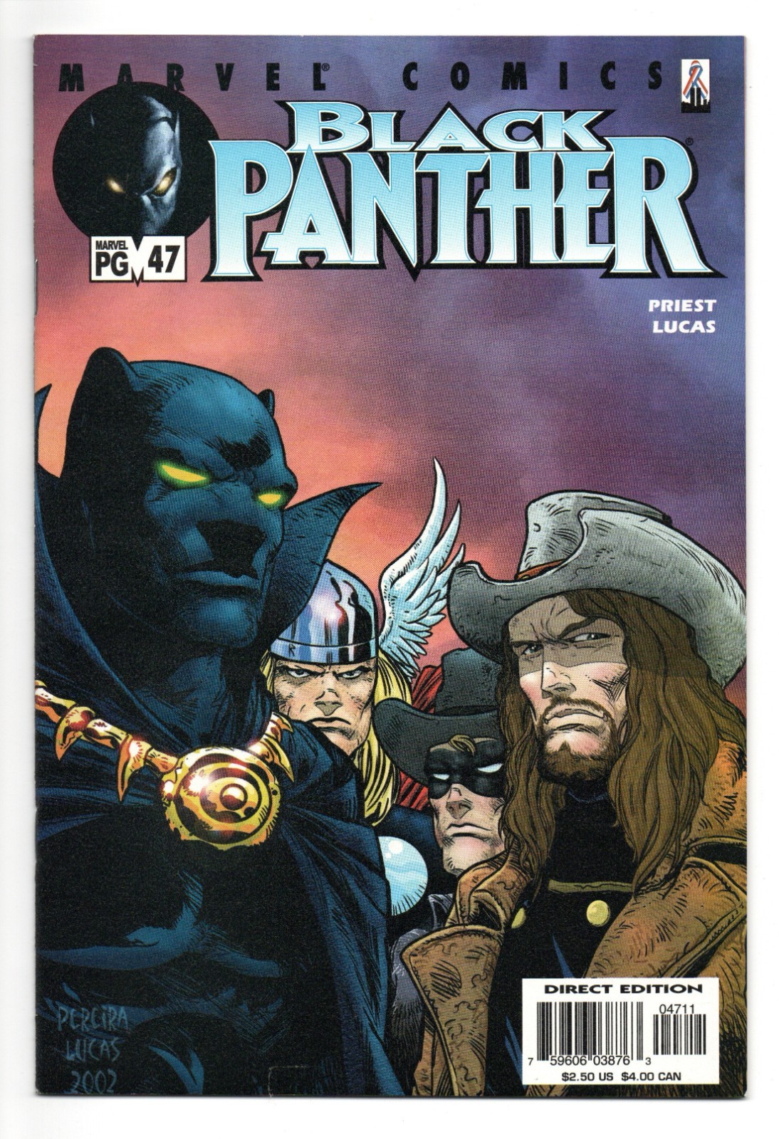 Black Panther #47 Marvel 2002 NM Saddles Ablaze, Part 2