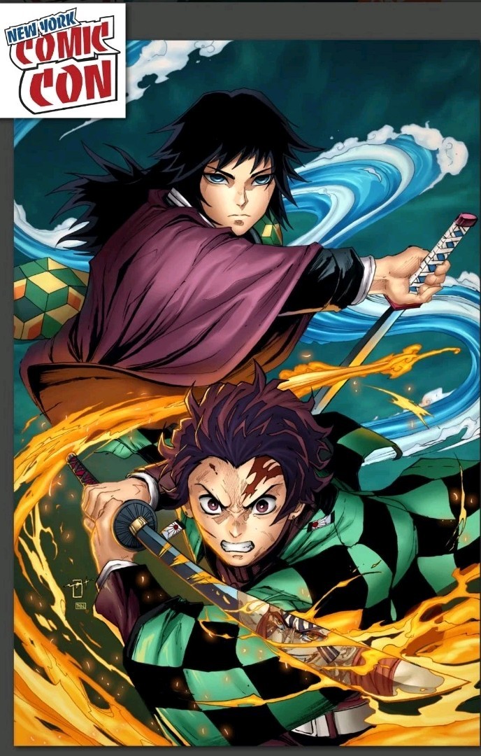NYCC 2025 FAME: KOYOHARU GOTOUGE “Demon SLAYER” JONATHAN URIBE /120 Signed