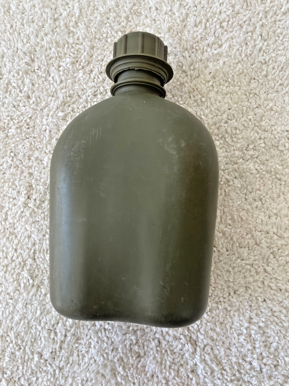 1 Quart Canteen Standard Issue Olive Drab Green .