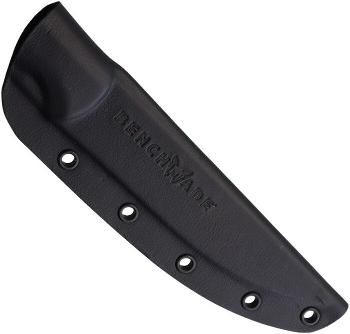 Sheath For Fixed-Blade Knife Black Kydex Construction 8″ Overall Durable USA