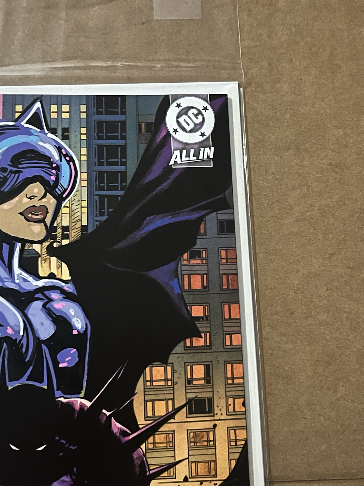 Absolute Batman #18 Absolute Catwoman Remark & Diamond Sig By Chad Hardin W/Coa